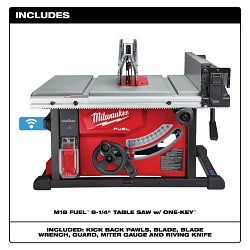 Milwaukee 2736-20 M18 FUEL 8-1/4 in. Table Saw - Ace Tool Group - Milwaukee