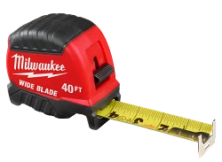 Milwaukee 48-22-1240 40ft Wide Blade Tape Measure 6 Pack - Ace Tool Group - Milwaukee