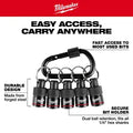 Milwaukee 48-32-4537 5PC Bit Holder with Carabiner - Ace Tool Group - Milwaukee