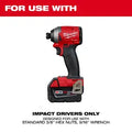 Milwaukee 48-32-2391 SHOCKWAVE Impact Duty 3/8" Threaded Rod Nut Runner - Ace Tool Group - Milwaukee