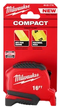 Milwaukee 48-22-1716 16ft Compact Tape Measure 6 Pack - Ace Tool Group - Milwaukee
