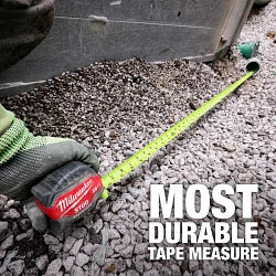 Milwaukee 48-22-1425E 25ft STUD Tape Measure with Engineer's Scale 6 Pack - Ace Tool Group - Milwaukee