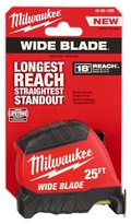 Milwaukee 48-22-1225 25ft Wide Blade Tape Measure 6 Pack - Ace Tool Group - Milwaukee