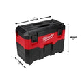 Milwaukee 0880-20 M18 2 Gallon Wet/Dry Vacuum - Ace Tool Group - Milwaukee