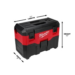 Milwaukee 0880-20 M18 2 Gallon Wet/Dry Vacuum - Ace Tool Group - Milwaukee