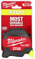 Milwaukee 48-22-1426 8m/26ft STUD Tape Measure 6 Pack - Ace Tool Group - Milwaukee
