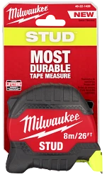 Milwaukee 48-22-1426 8m/26ft STUD Tape Measure 6 Pack - Ace Tool Group - Milwaukee