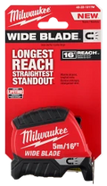 Milwaukee 48-22-1217M 5m/16ft Wide Blade Magnetic Tape Measure 6 Pack - Ace Tool Group - Milwaukee