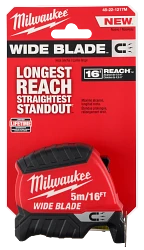 Milwaukee 48-22-1217M 5m/16ft Wide Blade Magnetic Tape Measure 6 Pack - Ace Tool Group - Milwaukee