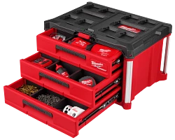 Milwaukee 48-22-8443 PACKOUT  3 Drawer Tool Box - Ace Tool Group - Milwaukee
