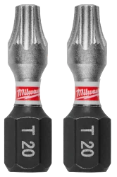 Milwaukee 48-32-4135 SHOCKWAVE Impact Torx T20 Insert Bits 25PK - Ace Tool Group - Milwaukee