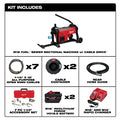 Milwaukee 2871A-22 M18 FUEL SEWER SECTIONAL 1-1/4 KIT - Ace Tool Group - Milwaukee