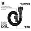 Milwaukee 49-90-1964 9 Foot Accessory Hose - Ace Tool Group - Milwaukee