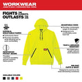 Milwaukee 350HV-XL HD PULLOVER HOODIE - HI VIS XL - Ace Tool Group - Milwaukee