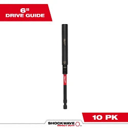 Milwaukee 48-32-4527 SHOCKWAVE Impact Magnetic Drive Guides 10 Pack - Ace Tool Group - Milwaukee