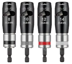 Milwaukee 48-32-6406 4PC Solid Wire Stripper Set - Ace Tool Group - Milwaukee