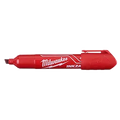Milwaukee 48-22-3256 INKZALL Large Chisel Tip Red Marker 12 Pack - Ace Tool Group - Milwaukee