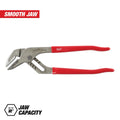 Milwaukee 48-22-6550 10 in. Smooth Jaw Pliers - Ace Tool Group - Milwaukee