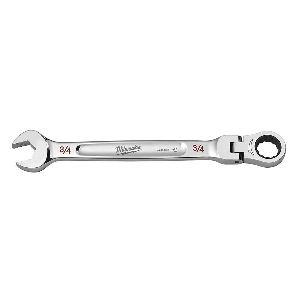 Milwaukee 45-96-9818 3/4in. Flex Head Combination Wrench - Ace Tool Group - Milwaukee