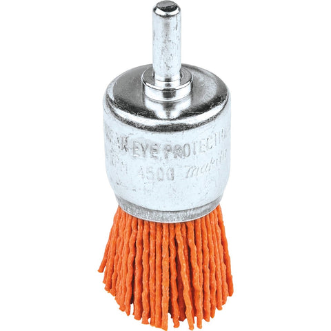 Makita D-70708 1-1/4in. Nylon End Brush, Coarse, 80G - Ace Tool Group - Makita