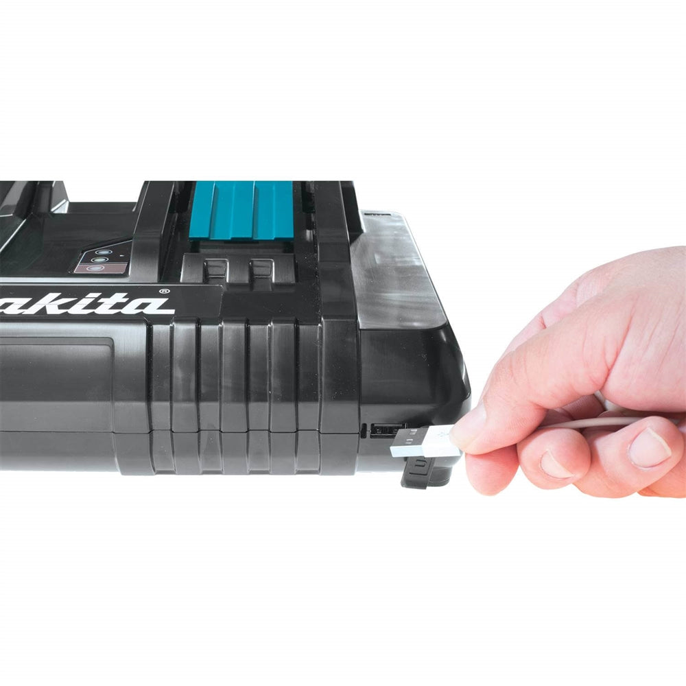 Makita DC18RD 18V Li-Ion Dual Port Rapid Charger - Ace Tool Group - Makita