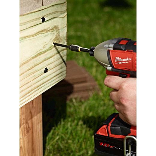 Milwaukee 49-66-4833 SHOCKWAVE Impact Duty 5/16" x 2-9/16 Magnetic Nut Driver BULK 250 - Ace Tool Group - Milwaukee
