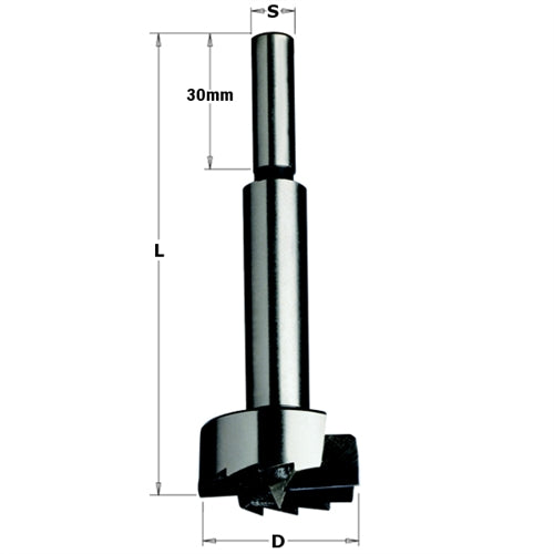 Cmt 537.413.31 Forstner Bit 1-5/8" - Ace Tool Group - CMT