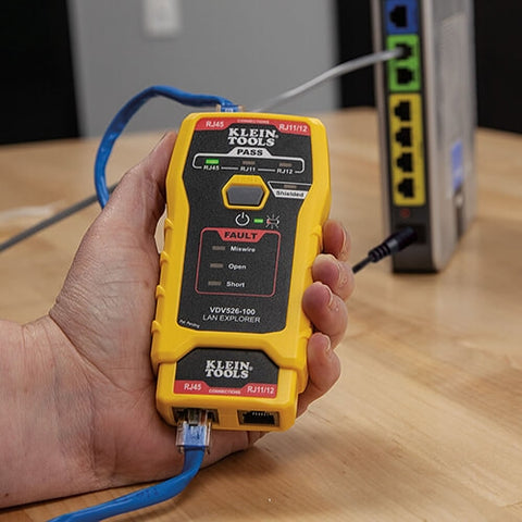 Klein Tools VDV526-100 LAN Explorer Data Cable Tester - Ace Tool Group - Klein