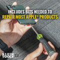Klein 32328 27-in-1 Screwdriver with Apple Bits - Ace Tool Group - Klein