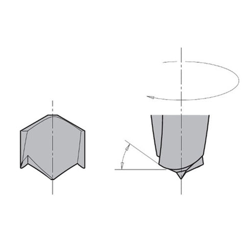 CMT 311.040.22 Solid Carbide Dowel Drill - Ace Tool Group - CMT