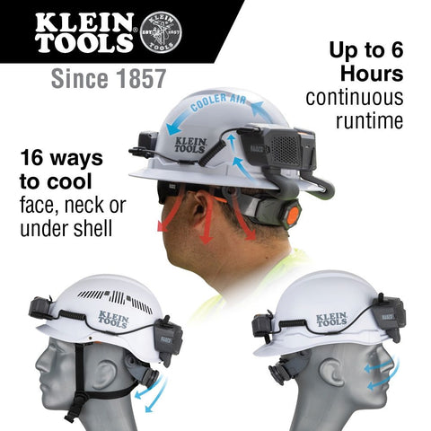 Klein Tools 29025 Hard Hat Fan Modular Battery - Ace Tool Group - Klein