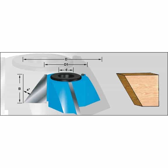 Amana Tool Sc619 Lock Mitre Double Tongue 1-1/4 - Ace Tool Group - Amana Tool