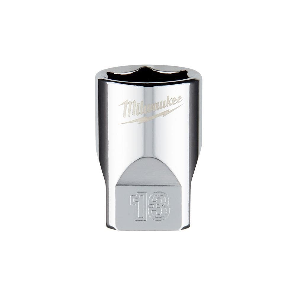 Milwaukee 45-34-9039 1/4 in. Drive 13mm Metric 6-Point Socket - Ace Tool Group - Milwaukee