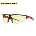 Milwaukee 48-73-2100 Safety Glasses - Yellow Anti-Scratch Lenses 6 Pack - Ace Tool Group - Milwaukee