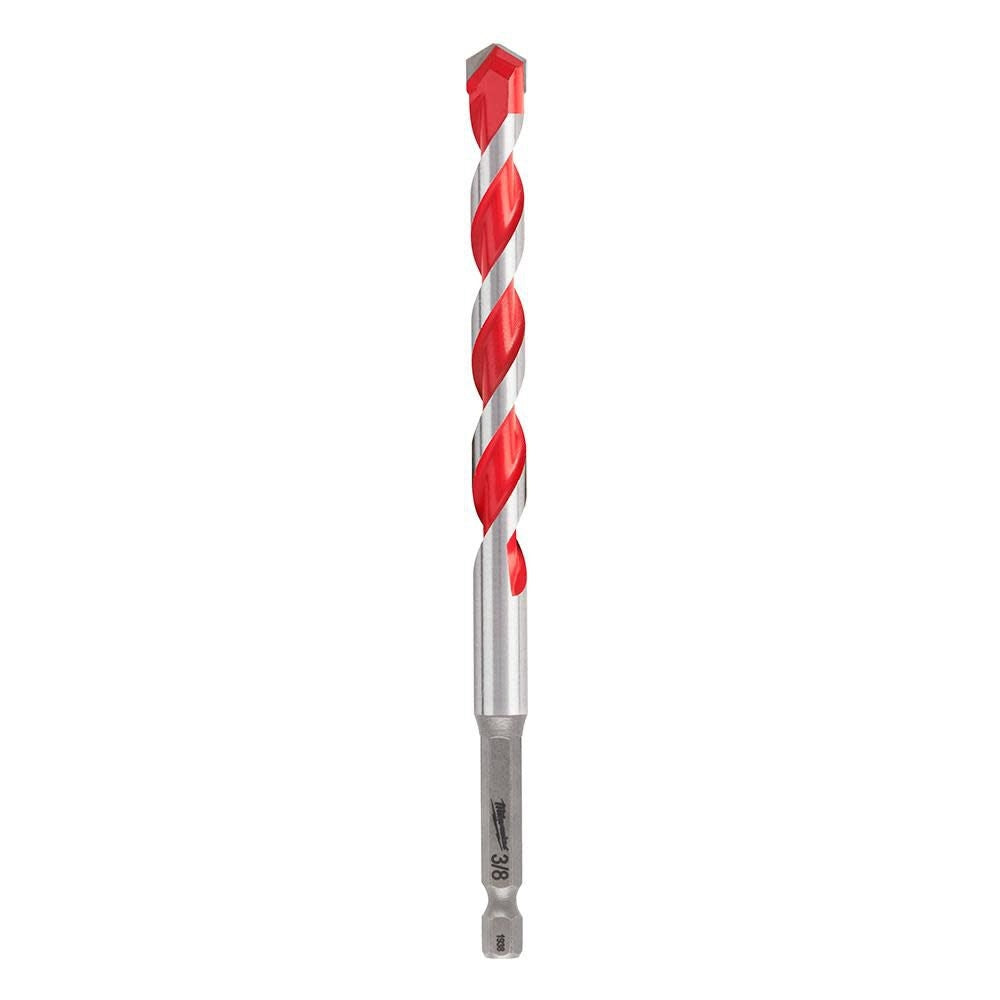 Milwaukee 48-20-9021 3/8" x 4" x 6" SHOCKWAVE Carbide Hammer Drill Bit - Ace Tool Group - Milwaukee