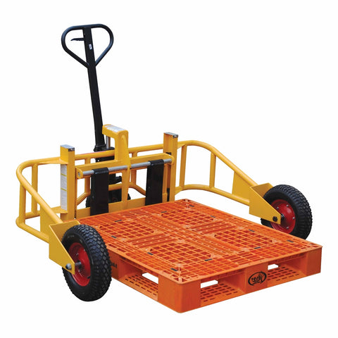 Vestil ALL-T-2 All-Terrain Pallet Truck 2K 32 In Fork - Ace Tool Group - Vestil