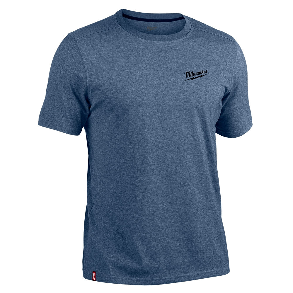 Milwaukee 603Bl-Xl - Hybrid Work Tee - Short Sleeve - Ace Tool Group - Milwaukee