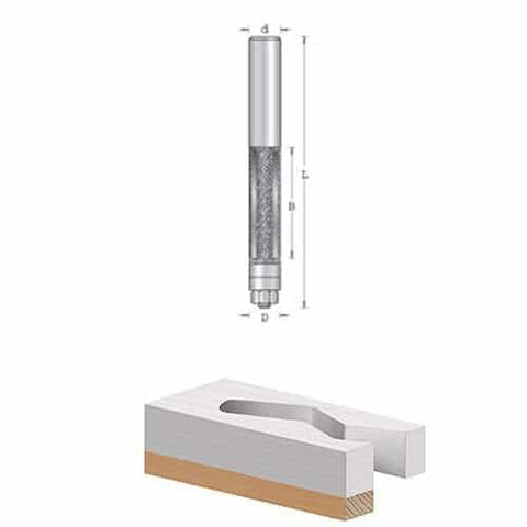 Amana Tool 44100 Fiberglass Flush Trim Bit - Ace Tool Group - Amana Tool