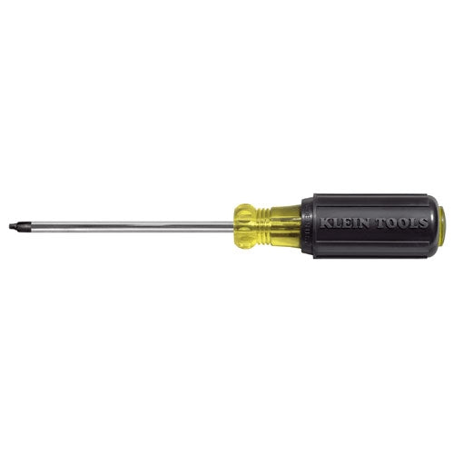 Klein Tools 661 #1 Square-Recess Tip Screwdriver 4'' (102 mm) Round-Shank - Ace Tool Group - Klein
