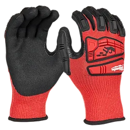Milwaukee 48-73-8130 Impact Cut 3 Nitrile Dip Glove - Ace Tool Group - Milwaukee