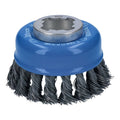 Bosch WBX328 3 in. Steel Wire Single Row Cup Brush - Ace Tool Group - Bosch
