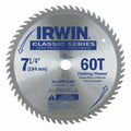 Irwin 15530ZR Saw Bld 7-1/4 60T Cd - Ace Tool Group - Irwin