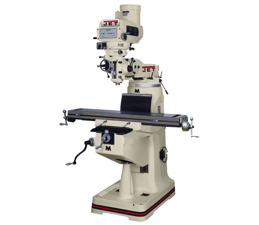 JET JTM-1050 Mill With Newall DP700 DRO With X-Axis Powerfeed - Ace Tool Group - JET