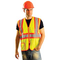 Occunomix LUX-SSCLC2Z Mesh Two-Tone Class 2 Safety Vest - Ace Tool Group - Occunomix