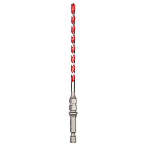 Milwaukee 48-20-9096 3/16" x 6" SHOCKWAVE Carbide Hammer Drill Bit for Concrete Screws - Ace Tool Group - Milwaukee