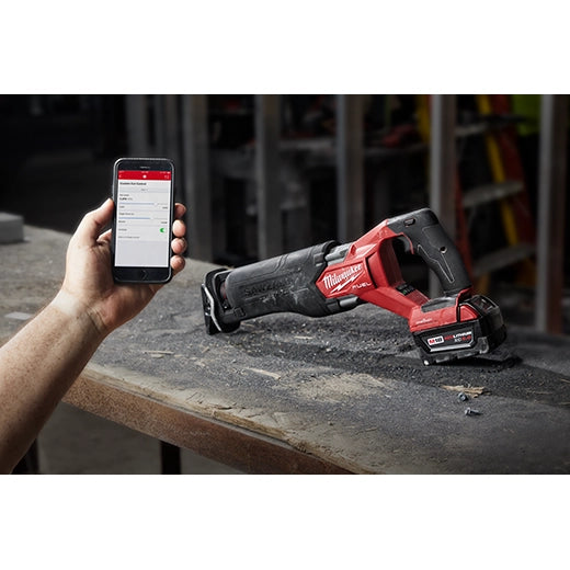 Milwaukee 2822-22 M18 FUEL SAWZALL Recip Saw W/ One-Key- 2 battery XC5.0 Kit
