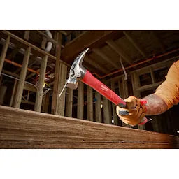 Milwaukee 48-22-9320 21oz Milled Face Poly/Fiberglass Handle Hammer - Ace Tool Group - Milwaukee