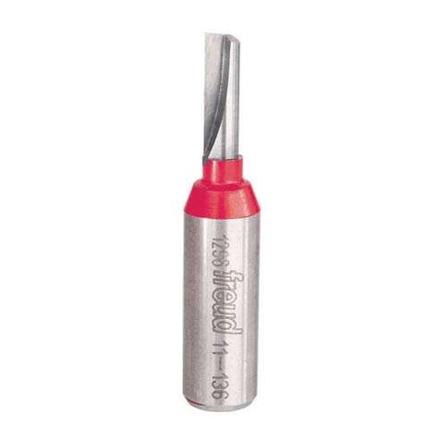 Freud Tools 1/4" (Dia.) Single Flute Straight Bit - Ace Tool Group - Freud