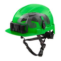 Milwaukee 48-73-1371 BOLT Green Front Brim Safety Helmet with IMPACT ARMOR Liner (USA) - Type 2, Class E - Ace Tool Group - Milwaukee