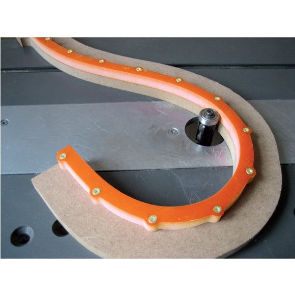 CMT TMP-2000 Flexible Template for Curved and Arched Routing, 23/32 X 23/32-Inch - Ace Tool Group - CMT
